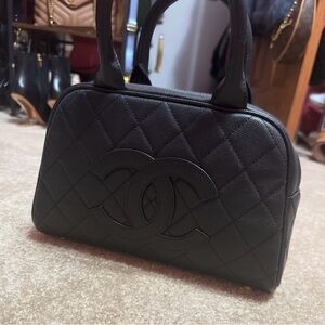 Designer-inspired Leather Quilted Satchel
